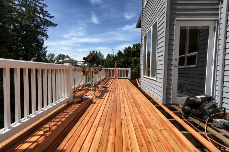 Completed Wooden Deck